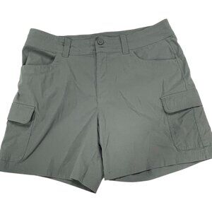 Eddie Bauer Womens Cargo Hiking Shorts Size 12 Lightweight Durable Outdoor Wear